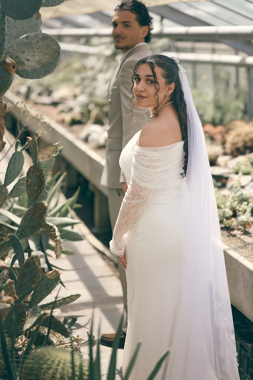 Third wedding photograph of Mariam.
