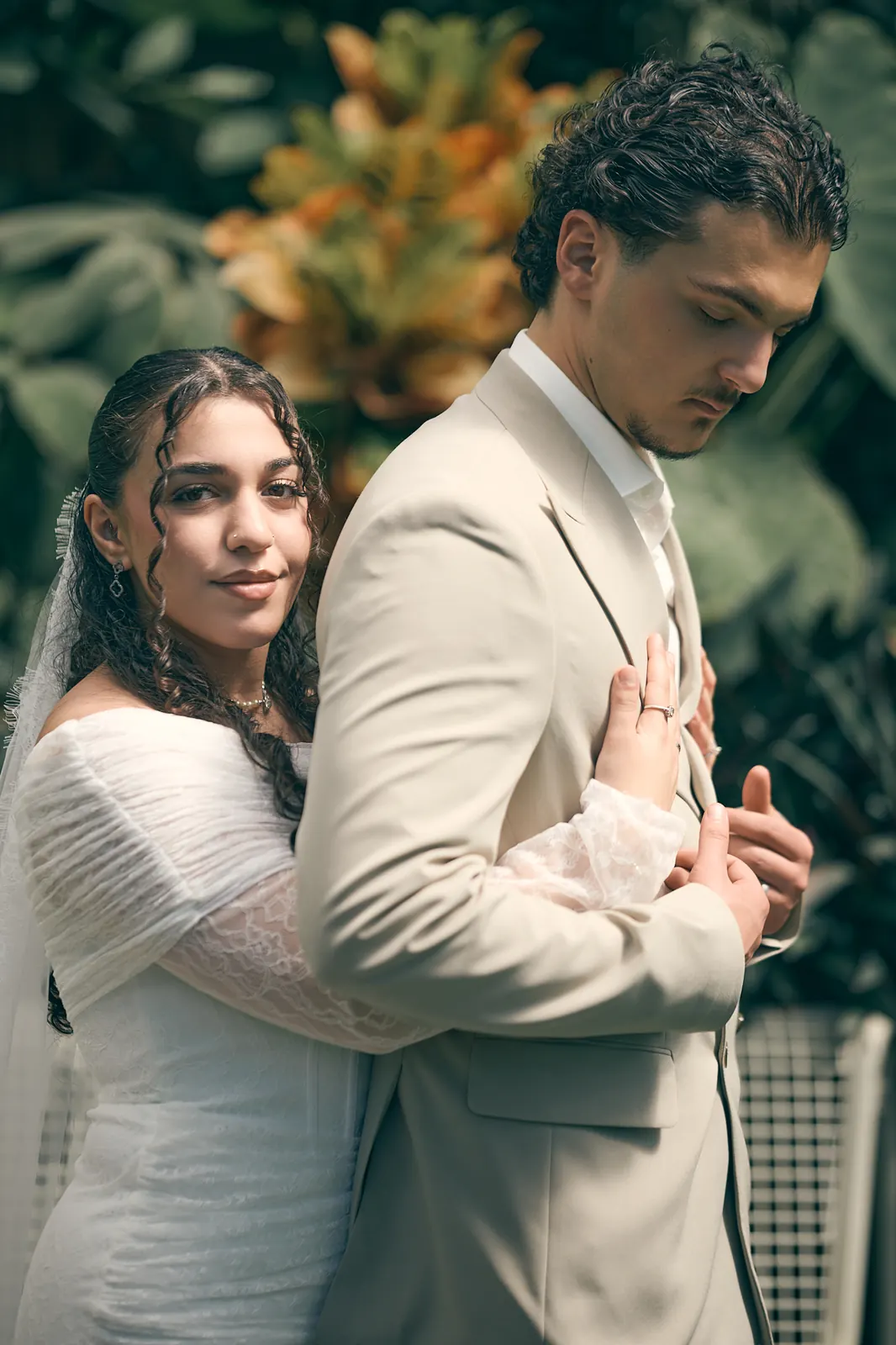 Eighth wedding photograph of Mariam.